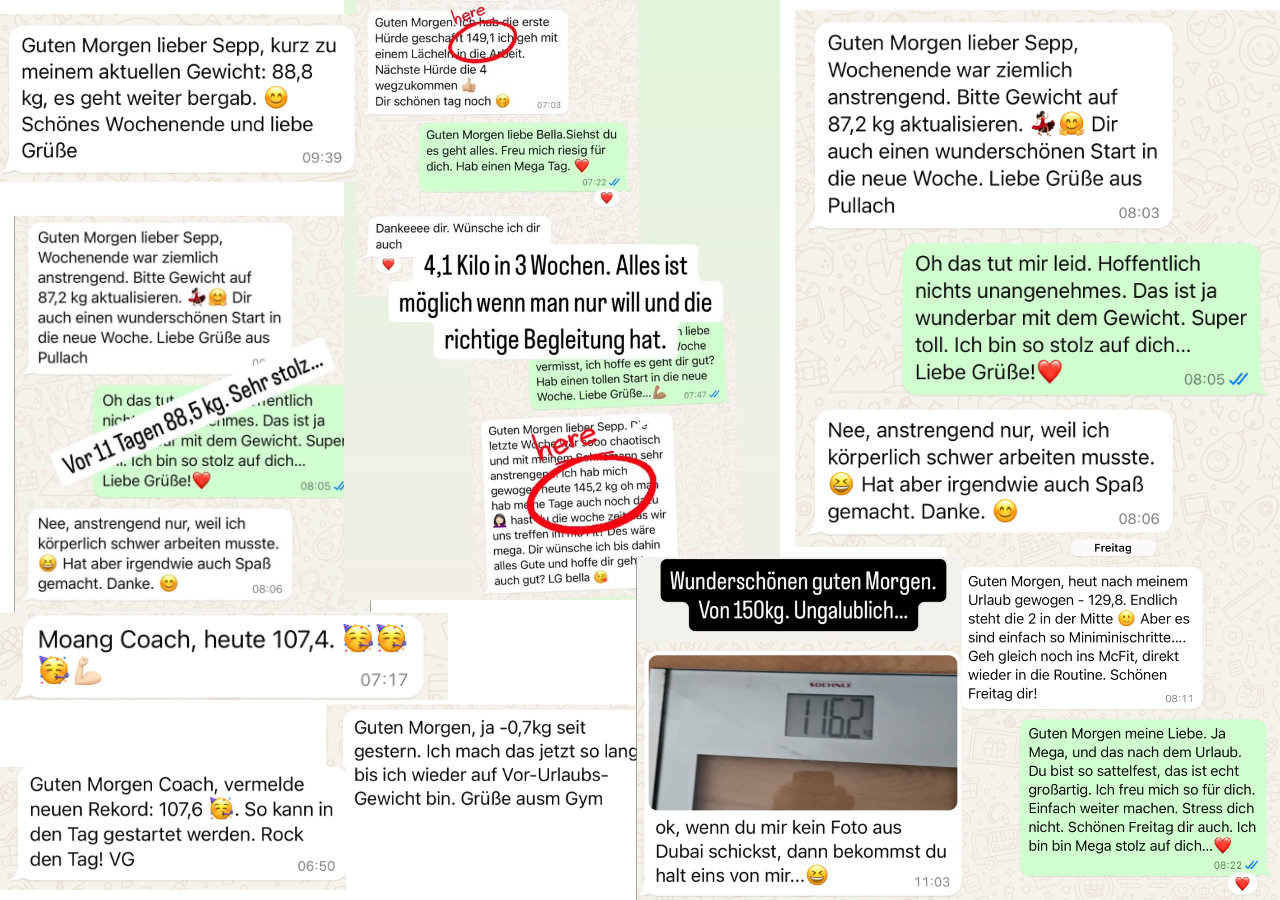 Testimonials aller Beta-Tester und Unterstützer